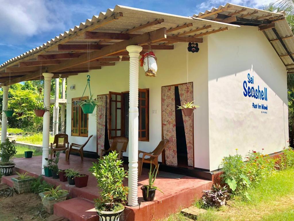 Sai Seashell Rest Inn Nilaveli Trincomalee Exterior foto